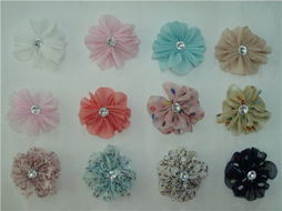 雪紡花與絲花 從服裝鞋帽到家居裝飾的多彩應(yīng)用